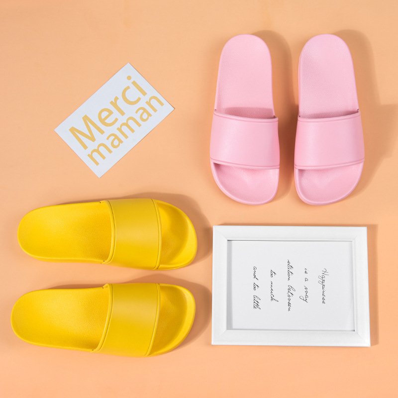 Custom latest Waterproof summer flat home Printed 48 size slides slippers for men