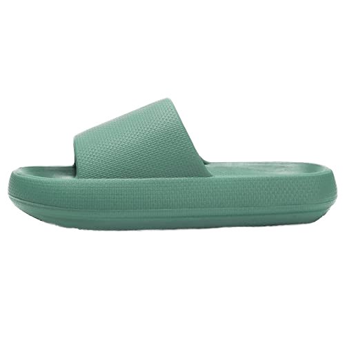 Custom Slides Thick Platform Summer Indoor Beach Slides House Slippers Custom Logo Soft Eva Slides Custom Slippers For Men