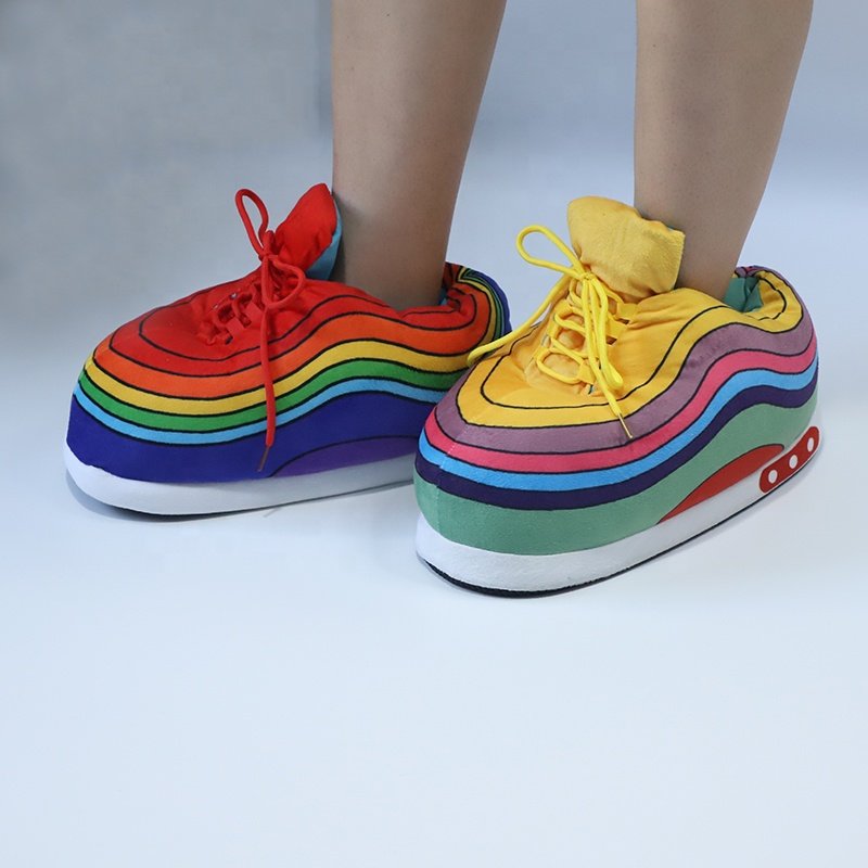 dropshipping product 2024 home slippers,cotton shoes house sneaker plush slipper,sneaker house shoes