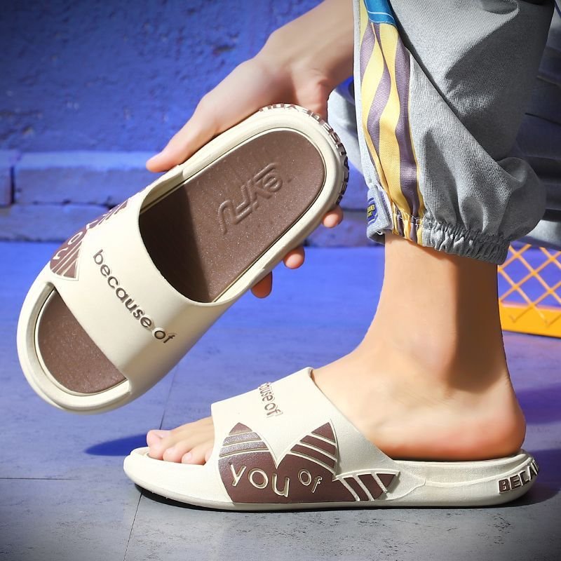 New Trendy Non-Slip Thick Sole Outdoor and Indoor Sport Slide Slippers for MenMensandals
