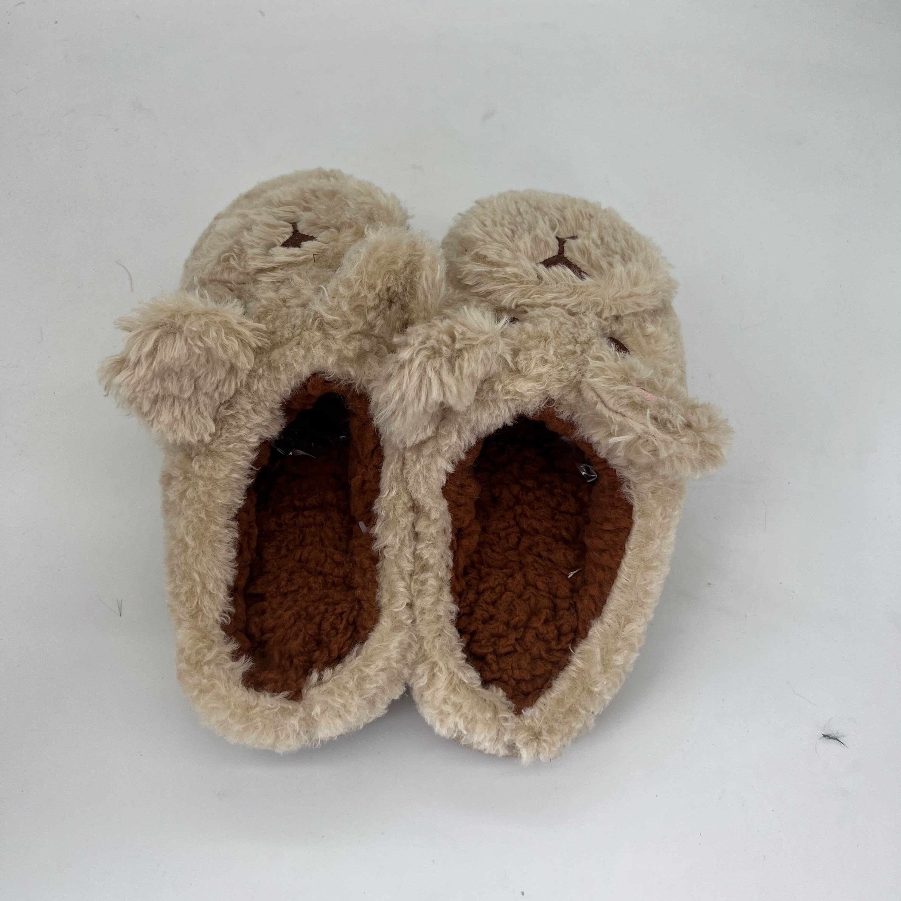 Custom Fashion Women House Warm Fluffy Furry Autumn Spring Real Fuzzy Australia Sheepskin Fur Slides Slippers For Women