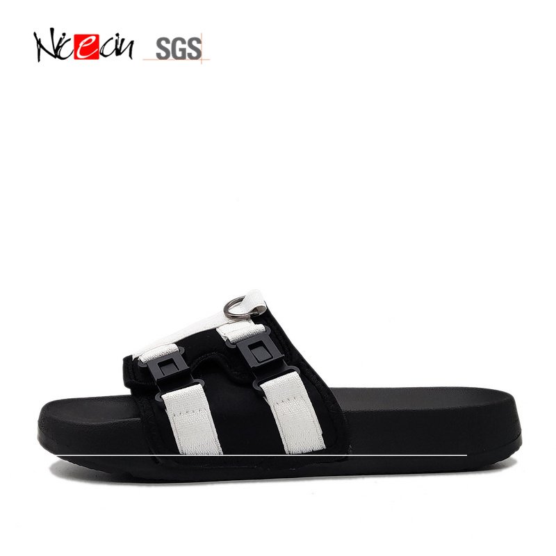 Nicecin Cloth Upper Sports Men Summer Flip-Flops Slides Beach Sandals Outside Non-slip Slippers