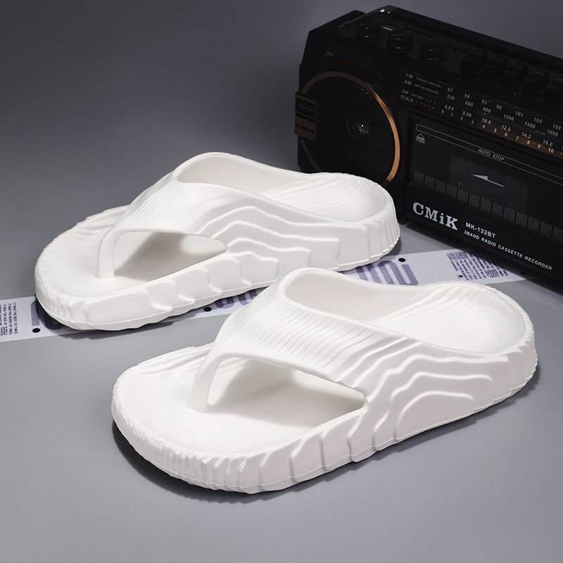 2024 Brand Logo Custom Summer Men Casual Sandal Flip Flops Home EVA Soft Slippers Women Fashion Outdoor Beach Flat Foam Slides