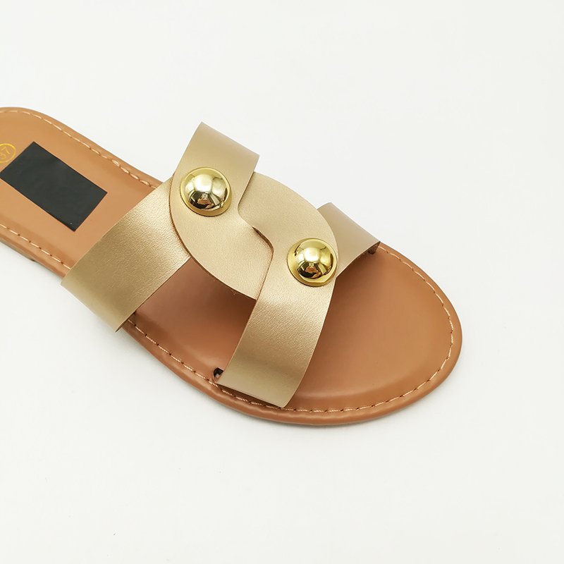 Hot wholesale young ladies shoes unique pvc convenient fashionable slides slippers