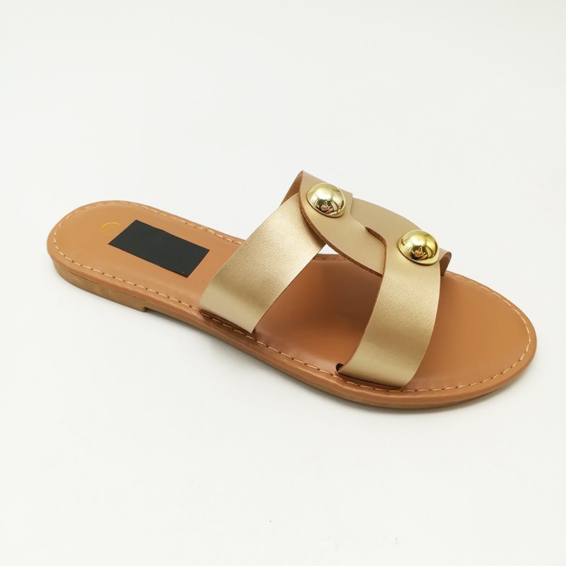 Hot wholesale young ladies shoes unique pvc convenient fashionable slides slippers