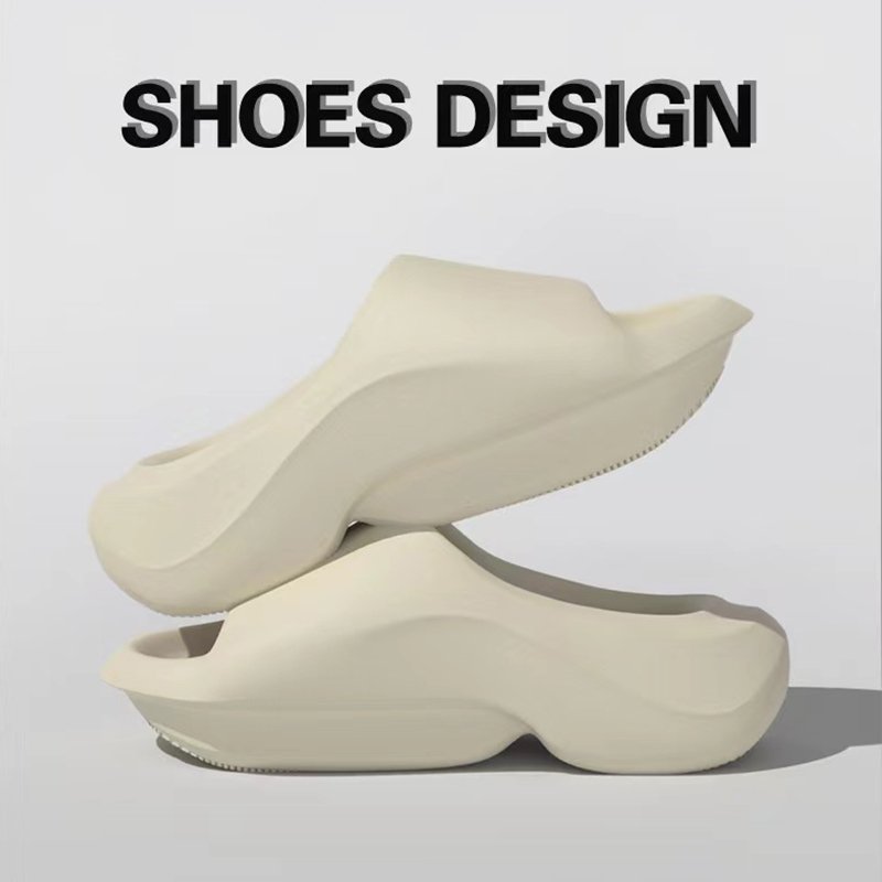 2024 Designer Summer Beach Comfort Ladies Custom Your Logo Eva Foam Thick Slides Slippers For Women Men Unisex