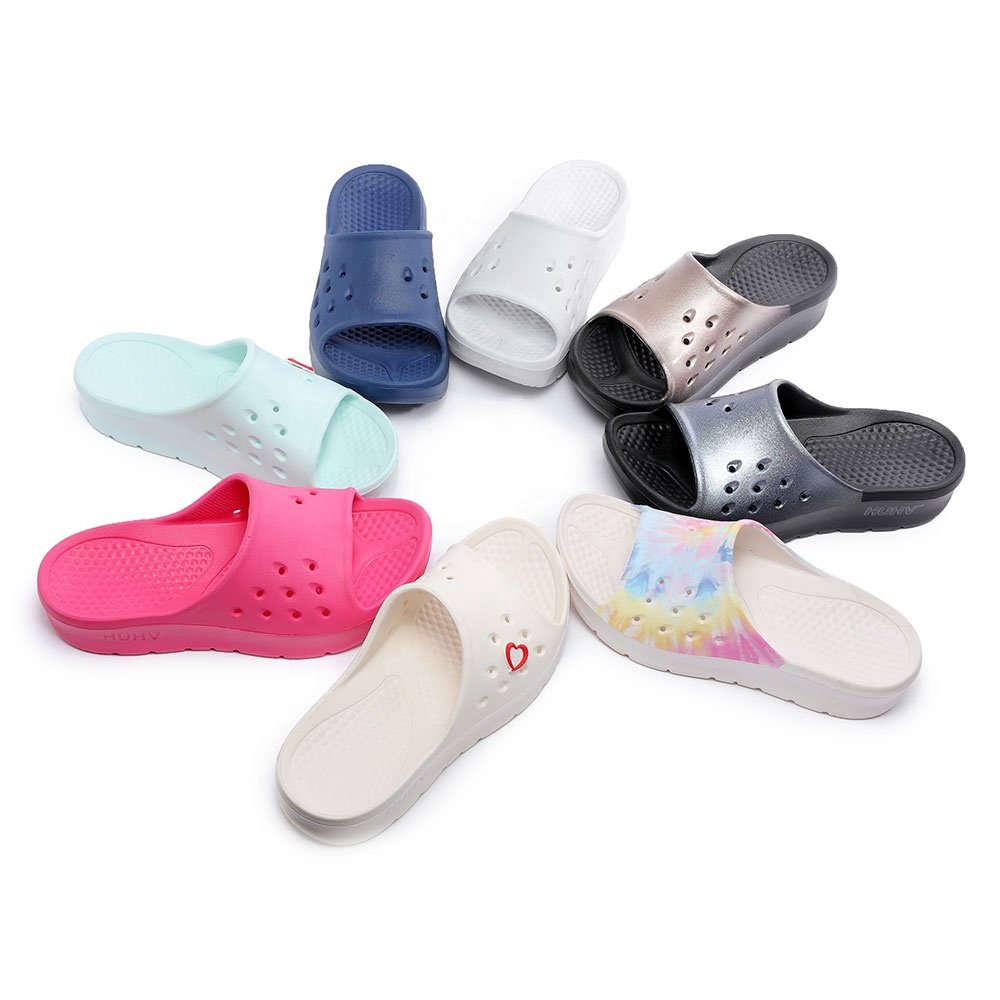 Custom Cushioned Thickened Sole House Slide Slippers With High Arch Support Walking Shoes Orthotic Heel Recovery Sandals