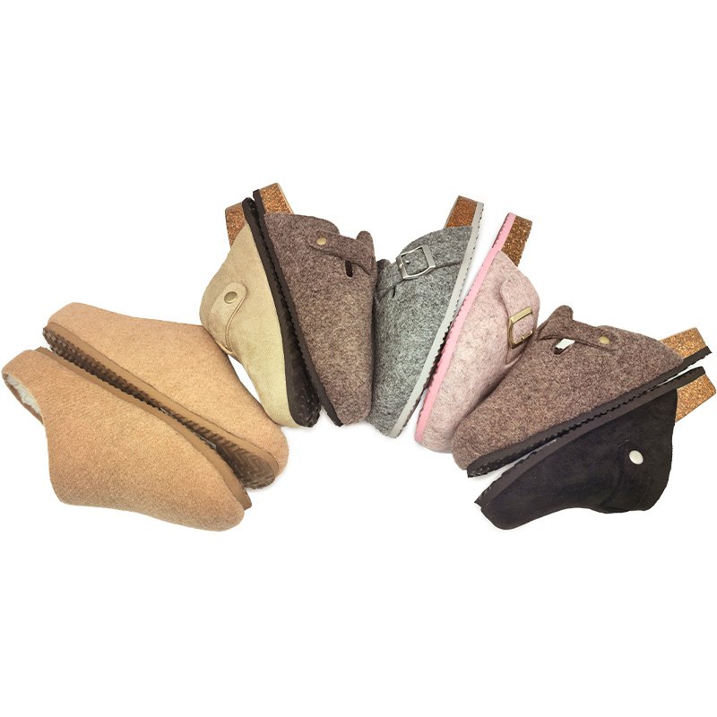 Hot Selling Many Color Choices Custom Cork slippers For Women 2024 Fashion Outdoor Indoor Closed Toe slides slippers