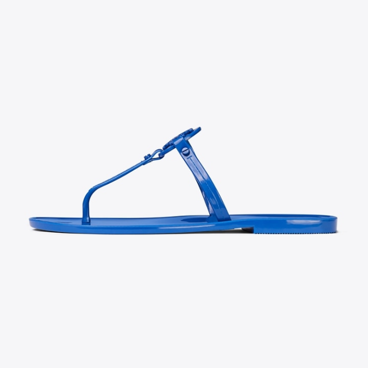 Official Version Women Luxury Flat Jelly Zapatos Plana Flip Flops Slippers TB Tory Birch Sandals