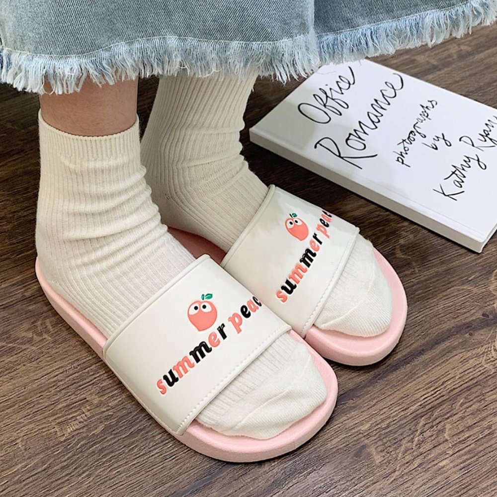 High Quality Wholesale Custom Slippers Footwear Designer PVC Slides Men's Flat Shoes Custom