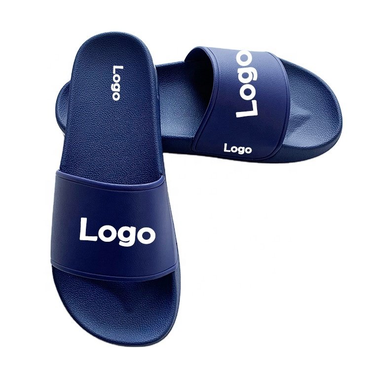 2024 Hot Sale Rubber Out Sole PVC Air Cushion Designer Slippers 8-color Flat Slides Slippers Custom Logo for Women