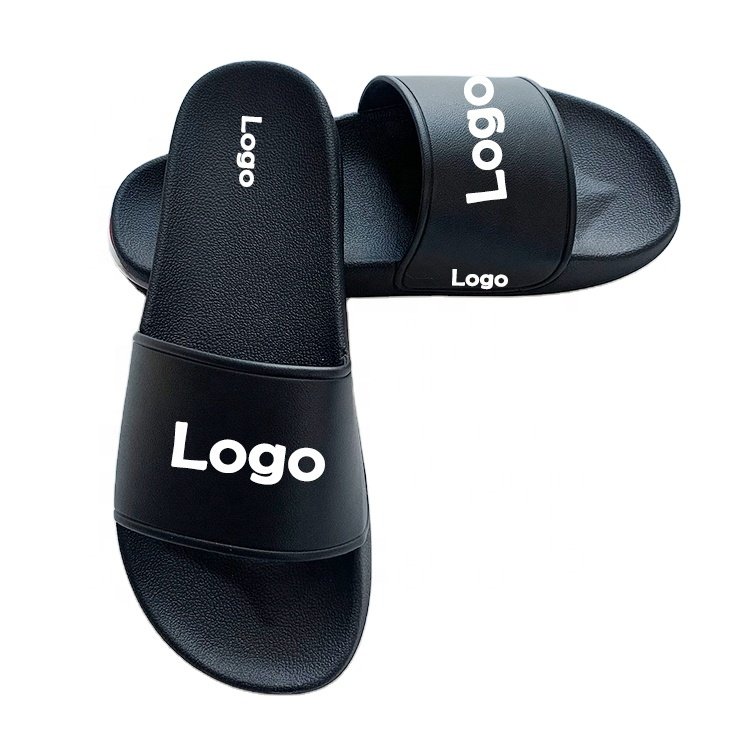 2024 Hot Sale Rubber Out Sole PVC Air Cushion Designer Slippers 8-color Flat Slides Slippers Custom Logo for Women