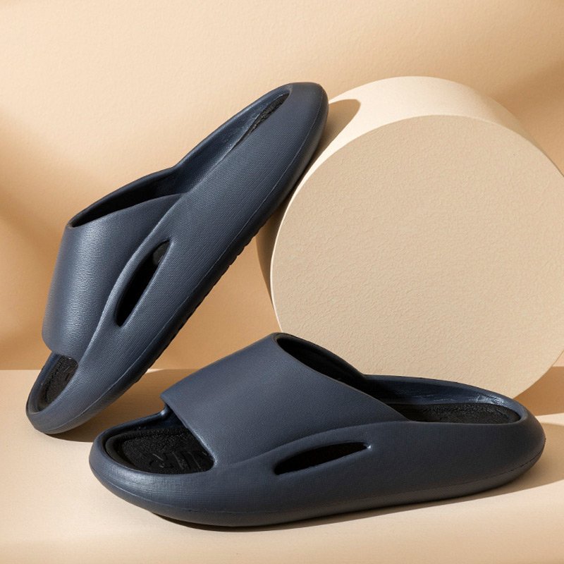 SL0098 High quality custom beach soft slides lady household non slip hotel bathroom slipper women unisex Eva slides slippers men