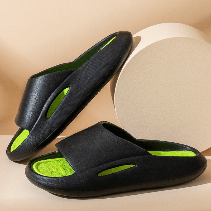SL0098 High quality custom beach soft slides lady household non slip hotel bathroom slipper women unisex Eva slides slippers men