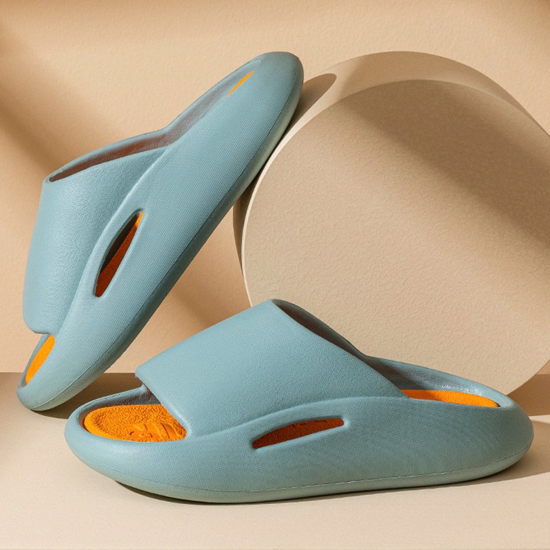SL0098 High quality custom beach soft slides lady household non slip hotel bathroom slipper women unisex Eva slides slippers men