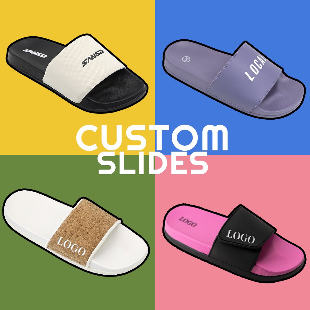 WEFOAM Explorer Slides Causal Sports Slippers Sell Oem Logo Custom Slides Slippers Flat Sandals 2024 Street Trends Slides