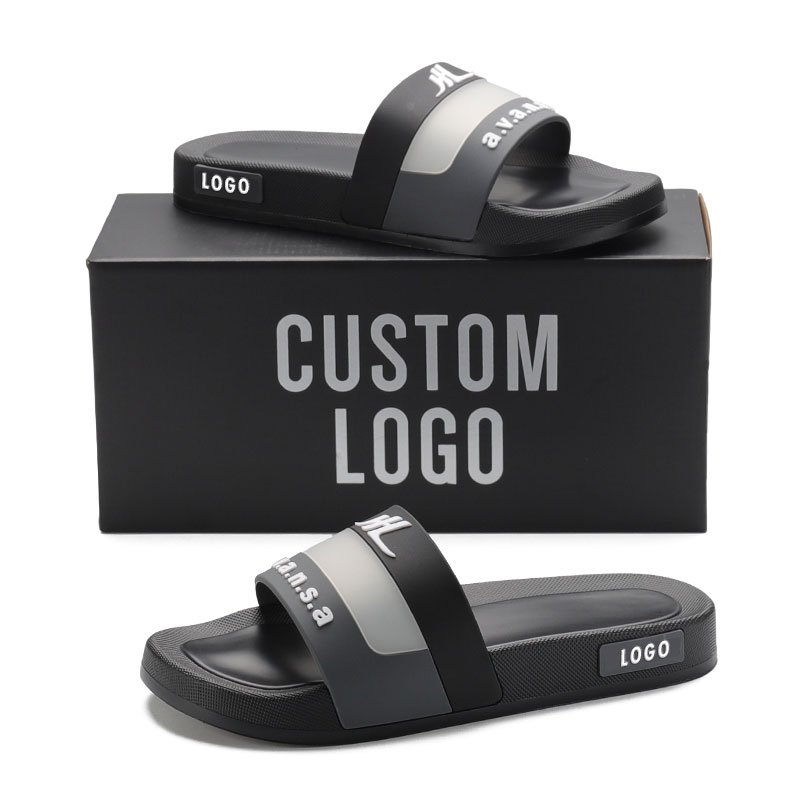 Henghao Vendor Custom Slippers Bulk Magic Upper Slide Sandals Manufacture Provide Best Coolest Custom Slippers With Photo