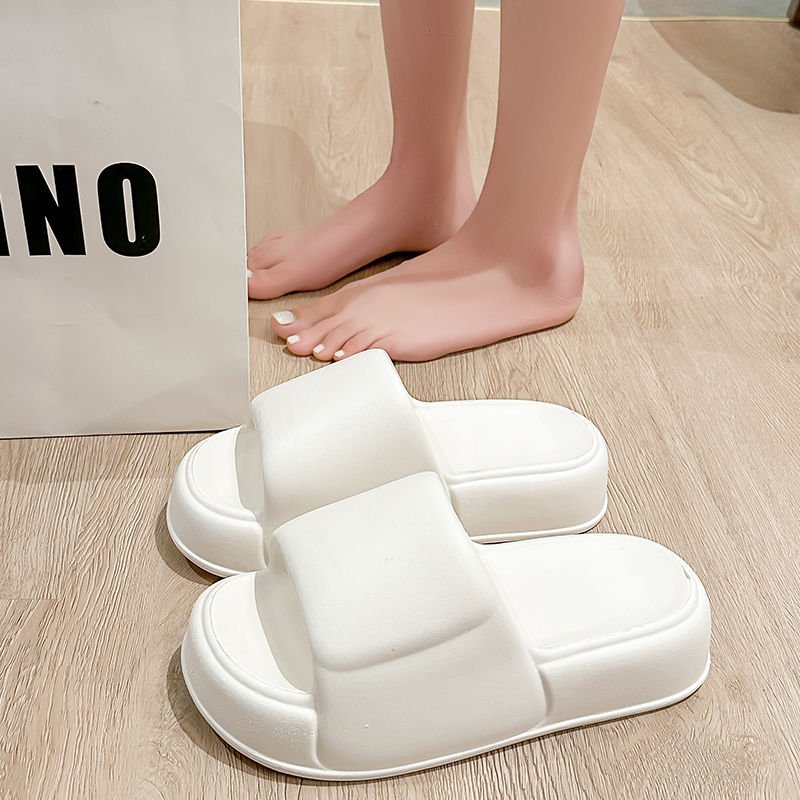 Women'S Anti Slip Super Soft Thick Bottom Beach Eva Slippers Woman Flat Bottom Slide Men House Slide Slippers