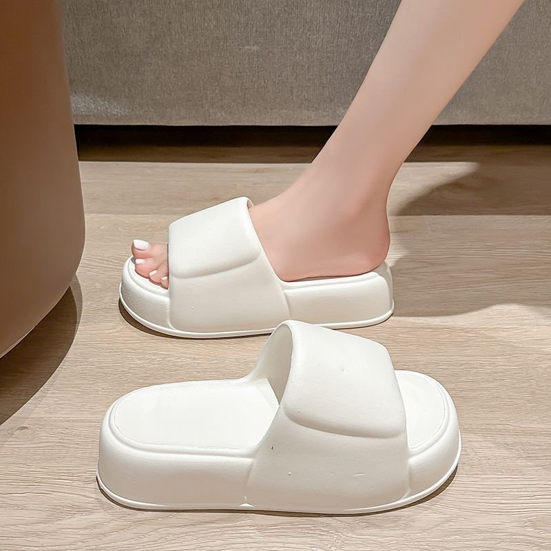 Women'S Anti Slip Super Soft Thick Bottom Beach Eva Slippers Woman Flat Bottom Slide Men House Slide Slippers