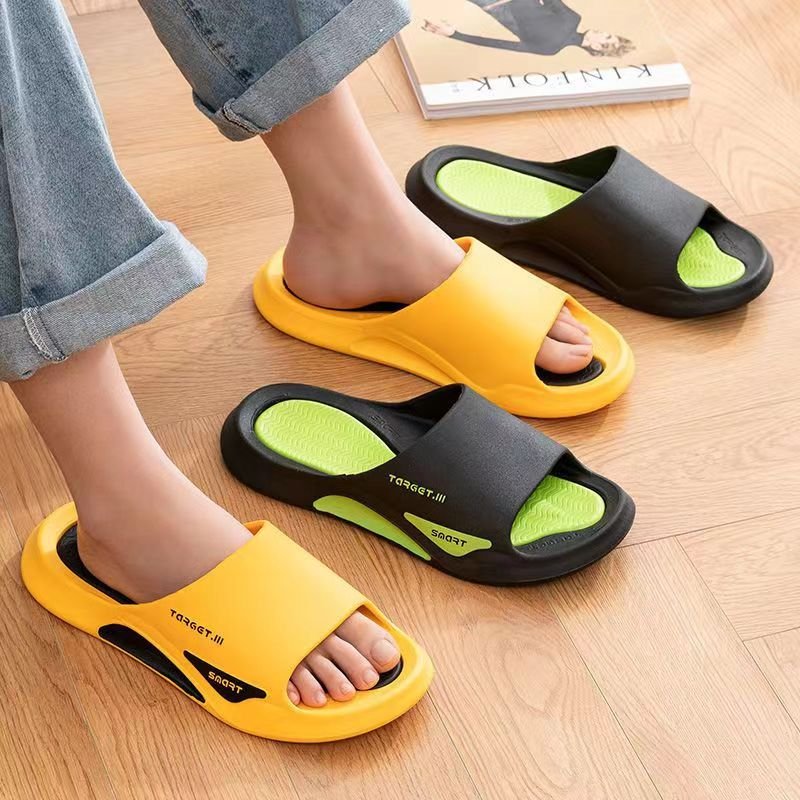 2024 Hot Sales striped Stock shoes Cheap Sandals Cork Slides Wholesales women's and Men's Slippers Fashion Outdoor Slippers