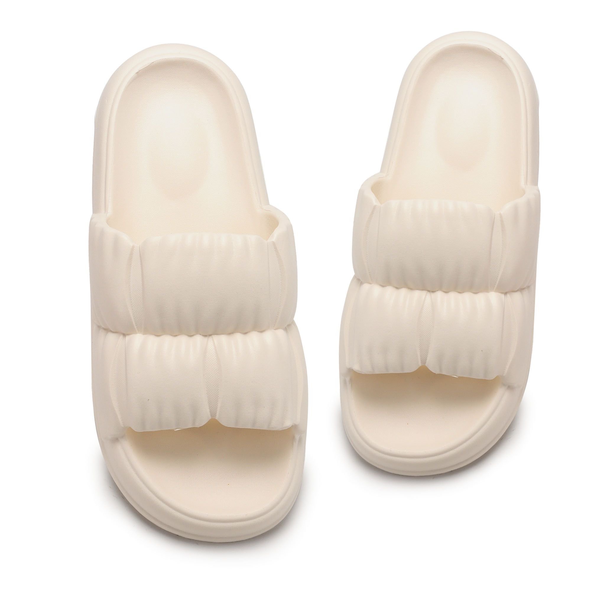 Slippers Cloud Slides For Women Men EVA Sandals Summer Non-Slip Open Toe Slippers Soft House Slippers For Indoor Out