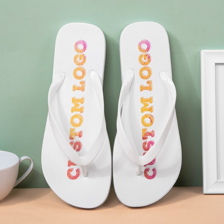 OEM Custom Men Women Beach Sandals House Hotel flip-flops flip flops Logo Slides Slippers With Logo