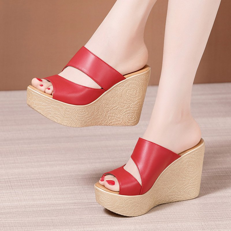 heels women 2023 luxury shoes ladies high heel slippers black platform high heels sandals for women