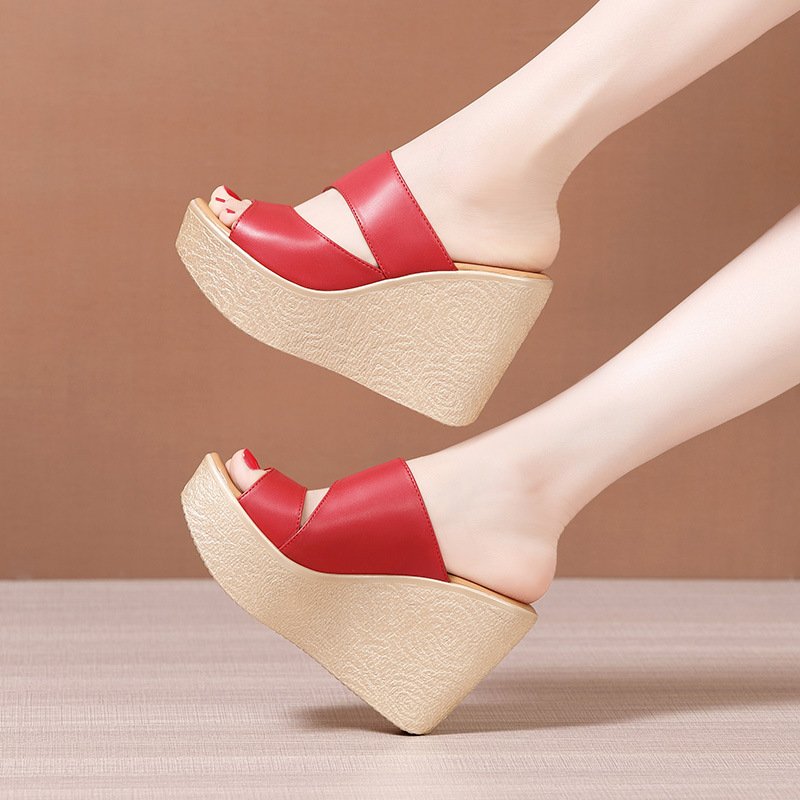 heels women 2023 luxury shoes ladies high heel slippers black platform high heels sandals for women