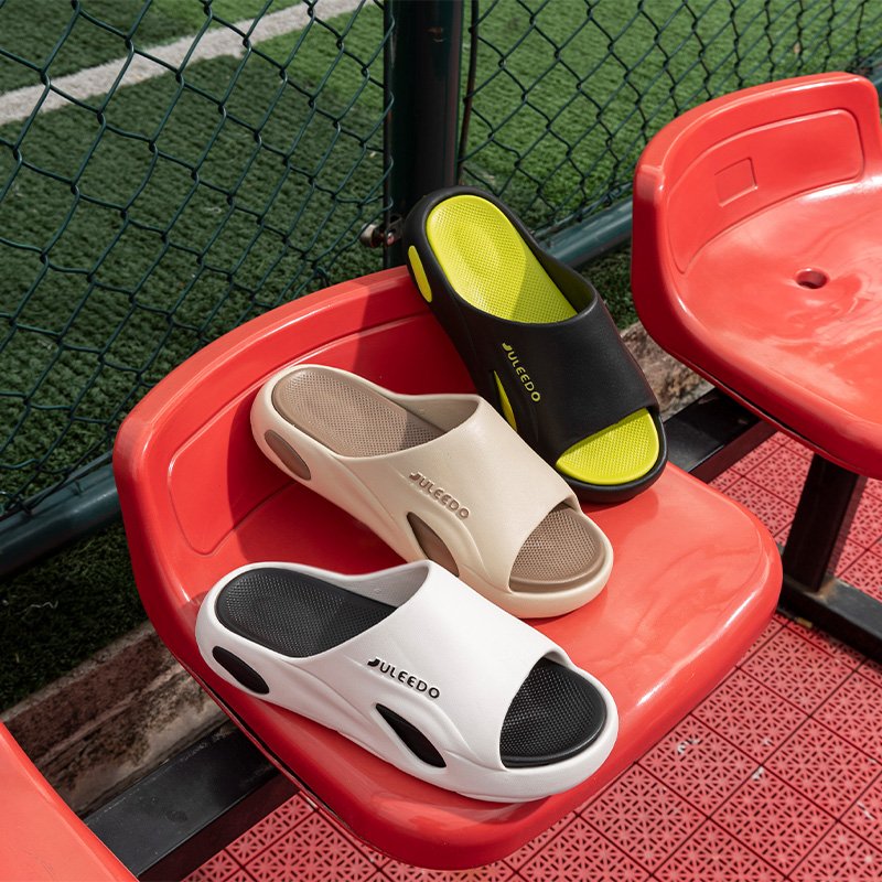 Wholesale High Quality Thick Sole Soft Slides Slipper Home Slipper Men's Shoes Sporty Slippers