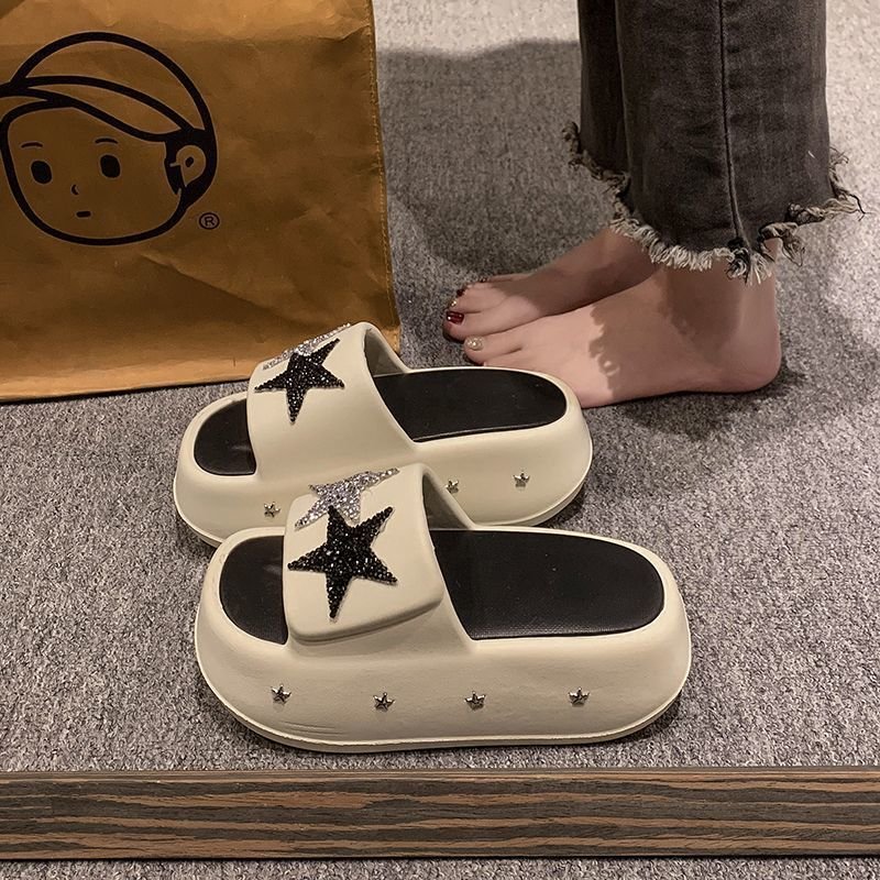 Hot Selling 2024 High Quality Fashion Men slippers Outdoor Summer Rubber Soft Sole Flat Sandals Slide Slippers Women Shoes