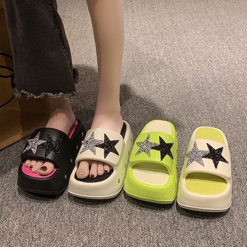 Hot Selling 2024 High Quality Fashion Men slippers Outdoor Summer Rubber Soft Sole Flat Sandals Slide Slippers Women Shoes