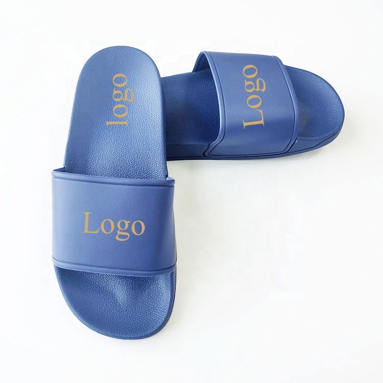 Summer Pvc slides Slippers custom logo Sandal Slides Footwear Men'S Slippers