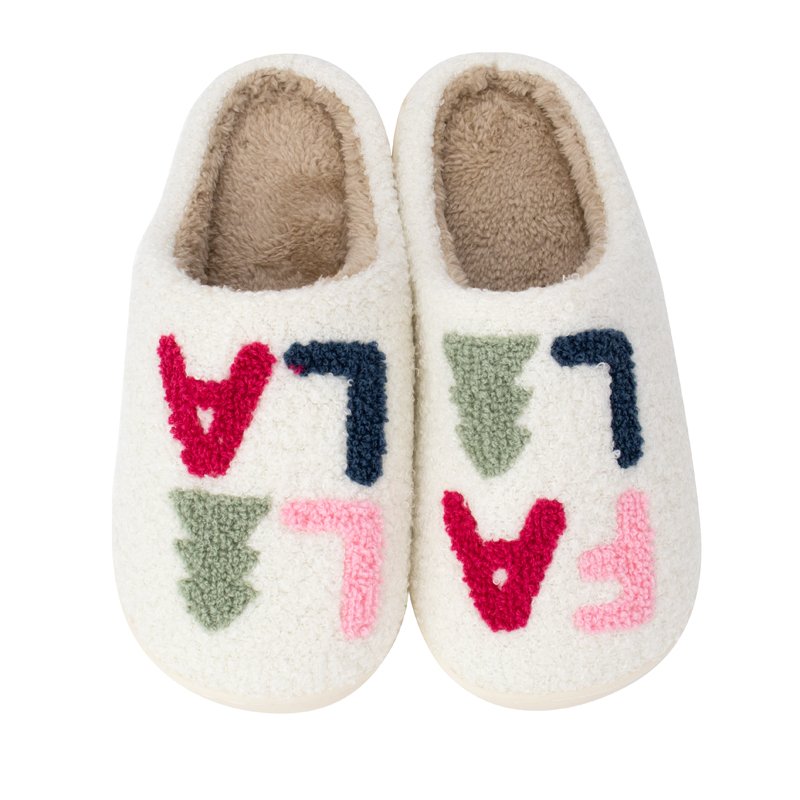 Customization Love Heart Valentine's present Household Slippers High Quality Brushy Slippers Indoor Furry Slippers