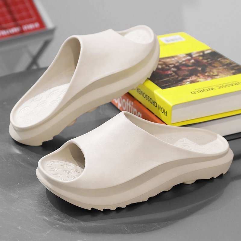 Custom logo Unisex EVA Slipper Slides Pantuflas De Peluches Memory Foam Cloud Footwear Shoes Original Slides for Women Lady