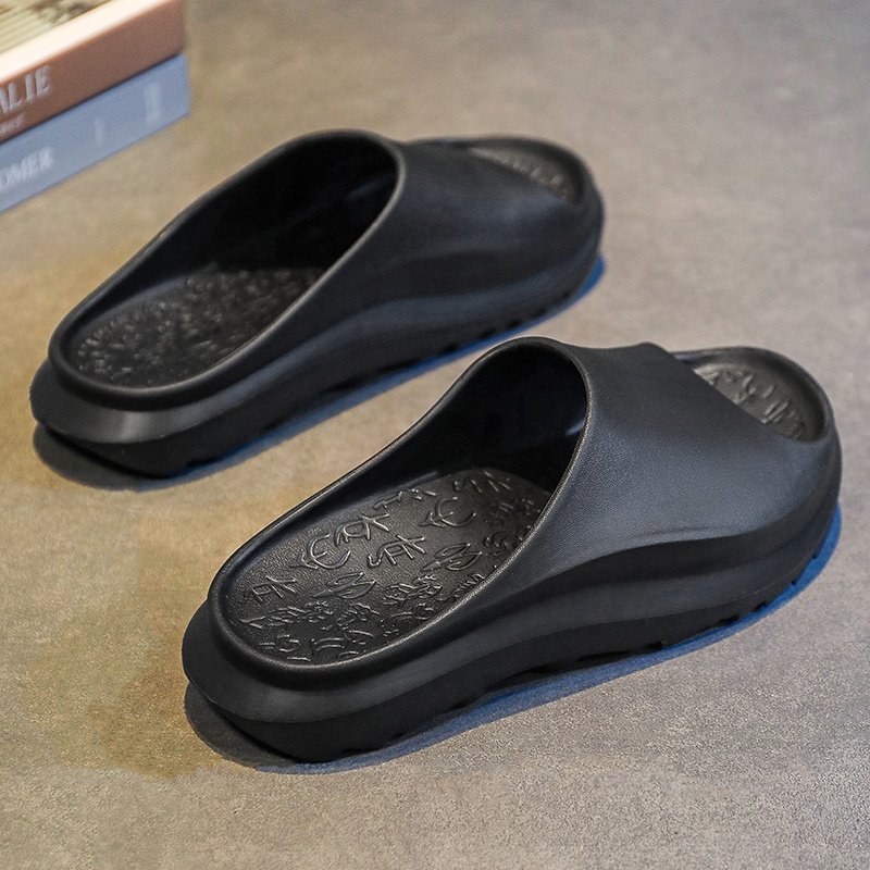 Custom logo Unisex EVA Slipper Slides Pantuflas De Peluches Memory Foam Cloud Footwear Shoes Original Slides for Women Lady