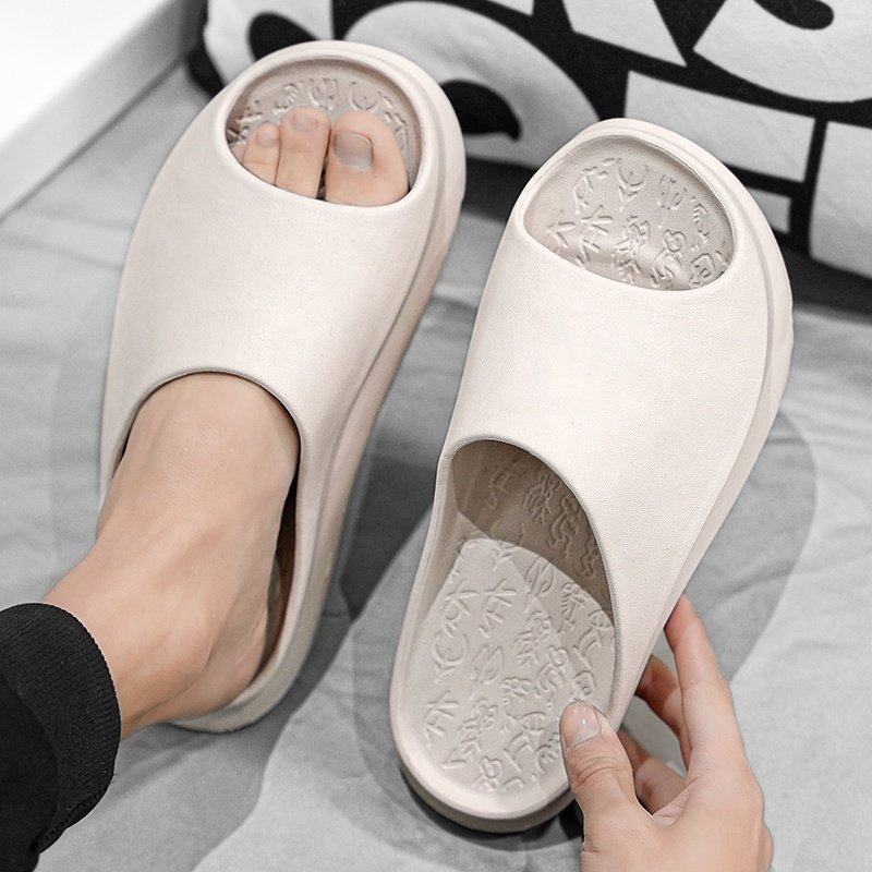 Custom logo Unisex EVA Slipper Slides Pantuflas De Peluches Memory Foam Cloud Footwear Shoes Original Slides for Women Lady