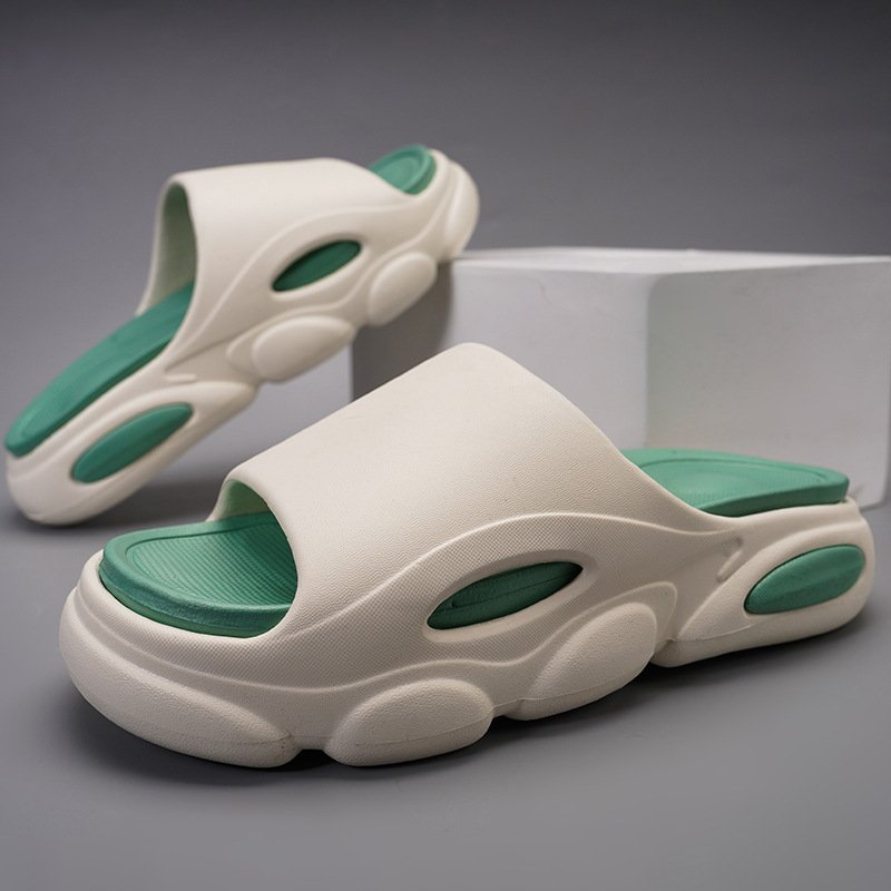 Fashion Casual Sports Slides Couple Flip Flops Flat Shoes Slippers Men Anti Slip Soft Pantoufles Slides Slippers For men