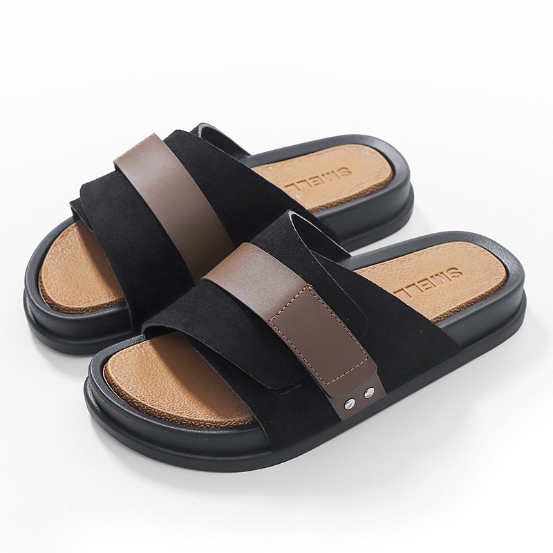 2023 New Summer Walking Slippers EVA Sole Casual Slippers Beach Sandals