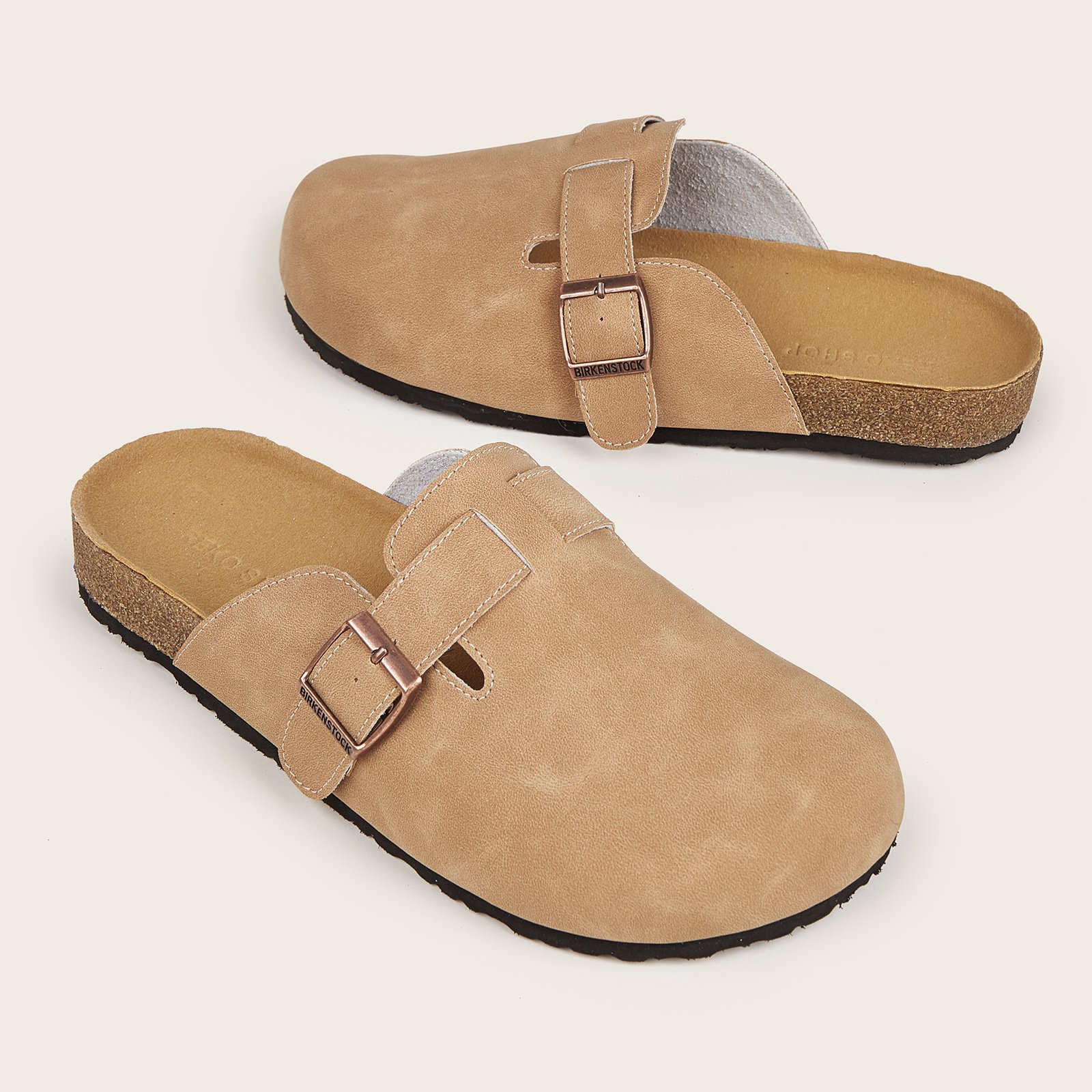 2024 Fishing Boken slippers Tombor flat shoes suede leather lazy casual slipper for outside women and ladies