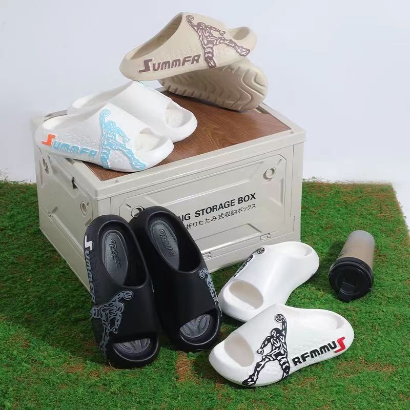 Stylish Outdoor Casual Thick EVA Slippers Footwear Shoes Slides For Men Women Beach Slides Sandals Slippers