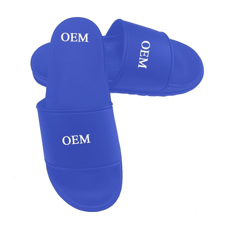 Slides Slippers Custom Logo Summer Beach Non Slip Thick Bottom Slipper Outdoor Home White Color Slippers For Men