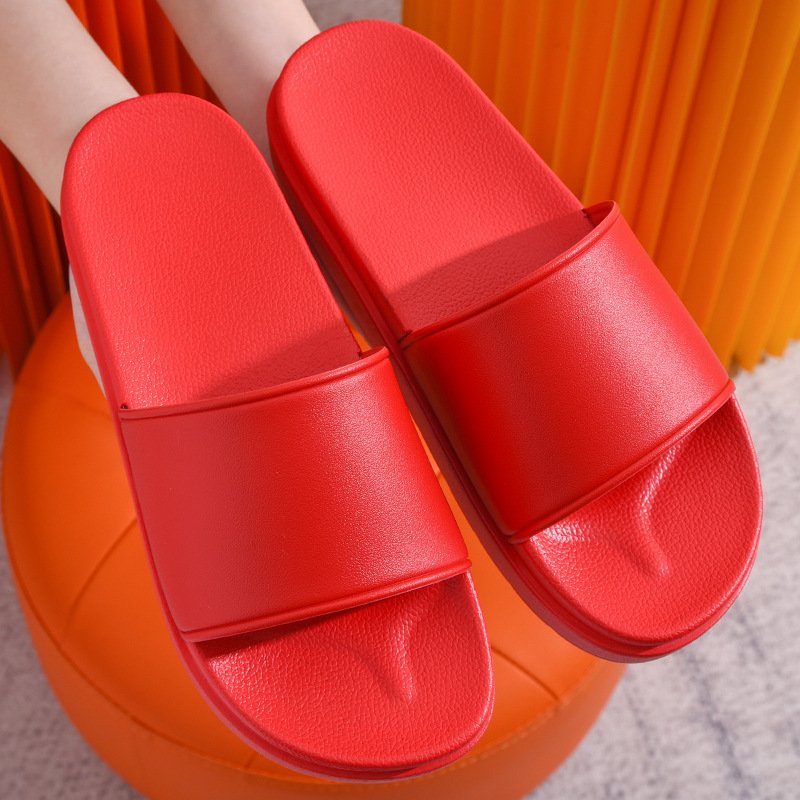 Women Logo Slides Sports Men Indoor Custom Shoes Football logo Slipper Beach Women's Slippers