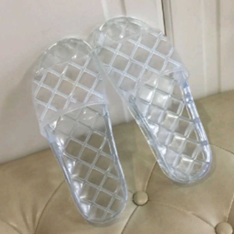 Exquisite transparent crystal jelly slippers brands slippers Designer slide designer slippers