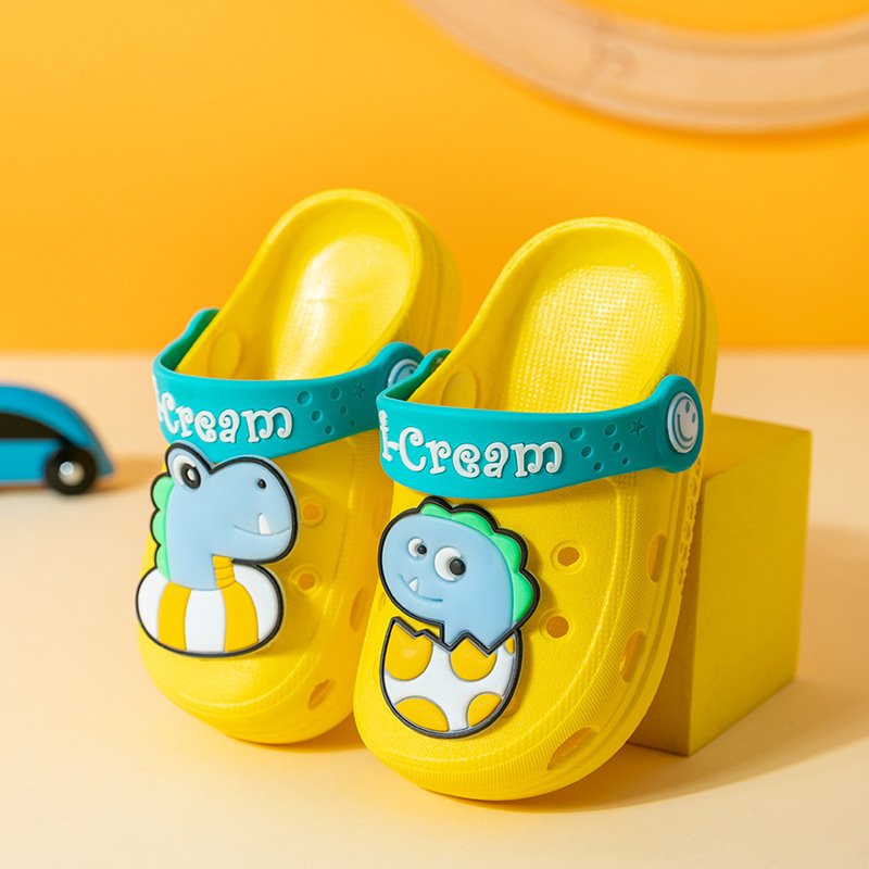 0-5 years Cartoon Baby Shoes Summer Baby Sandals Cartoon Shoes Slippers Boys Girls Non-slip Soft Bottom Beach Waterproof shoes