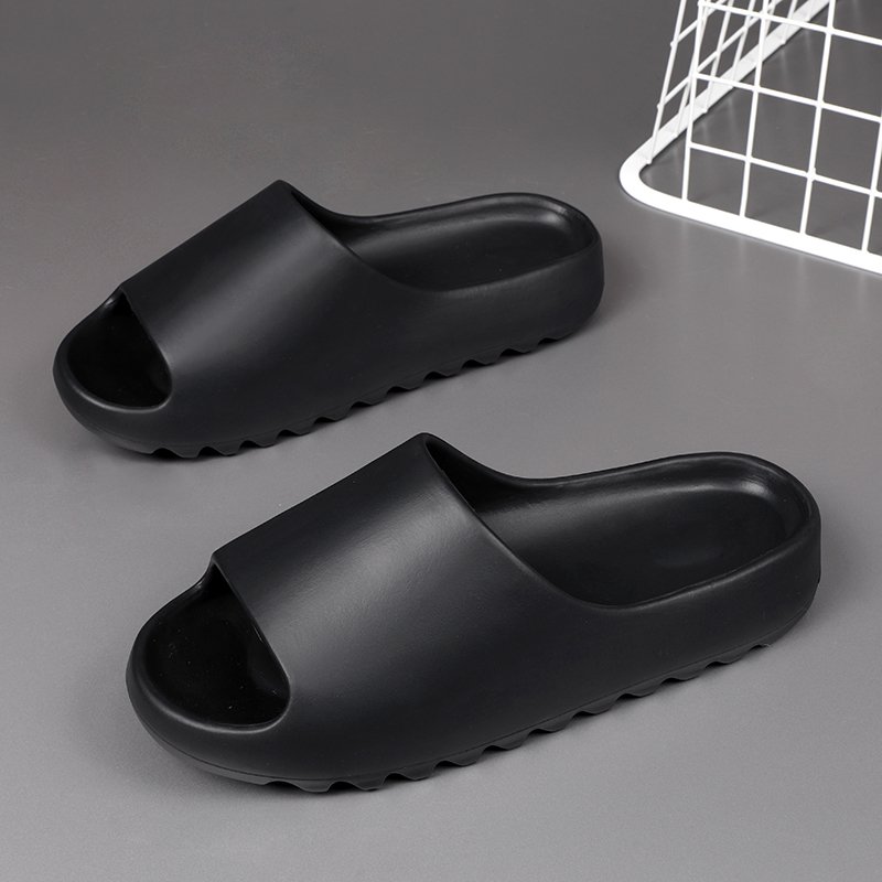 Famous Brands Unisex Beach Bubble Bath Sandals Eva Indoor Cloud Slides Thick Platform Home Men Women Slides Slippers For Summer