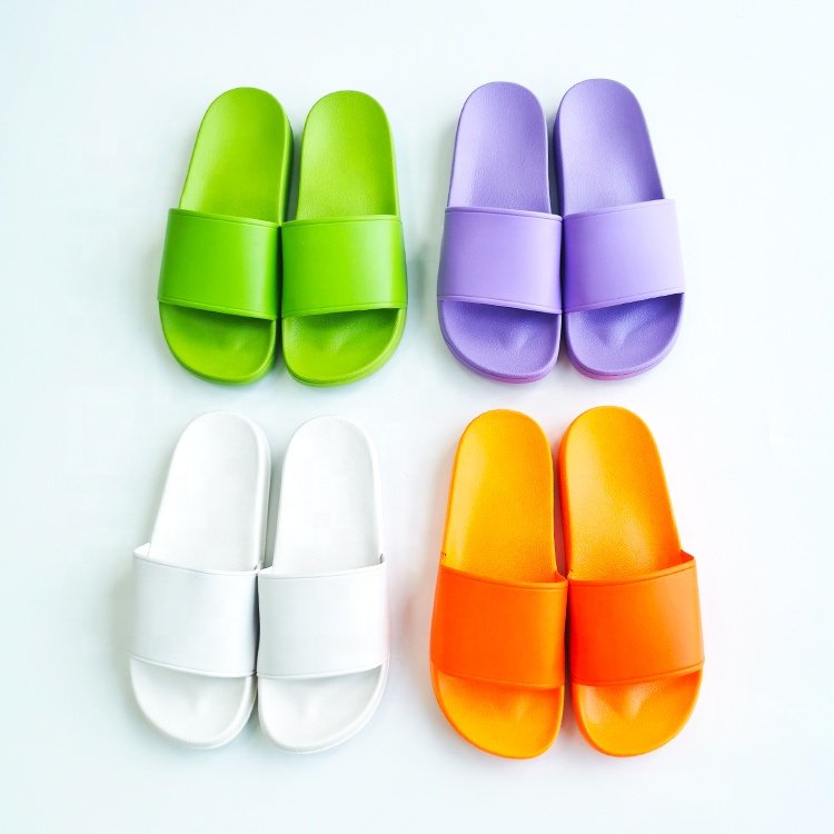 oem Custom Black Slides Footwear Sandal PVC,Custom Logo Slippers Men Plain Blank Slide Sandal,Slippers Custom Logo Sliders