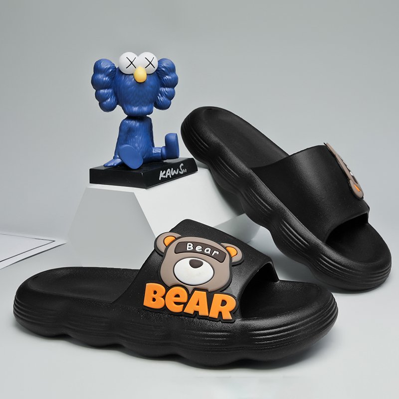 Custom logo printing beach summer custom slides slippers for women eva slippers wholesale