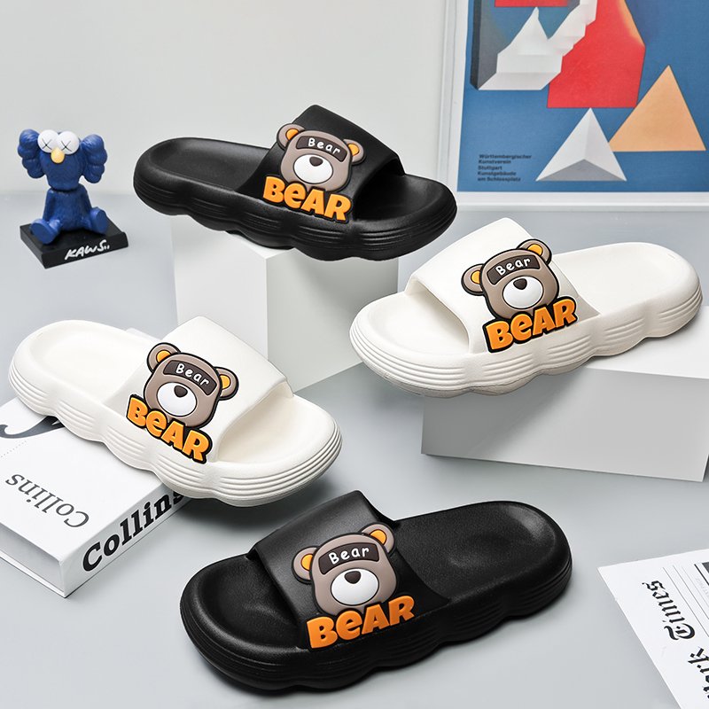 Custom logo printing beach summer custom slides slippers for women eva slippers wholesale