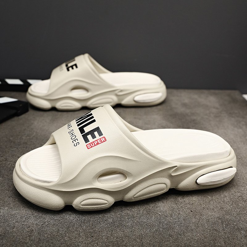 New Slippers Men Non-slip Thick Bottom Wear-resistant Outer Wear Sandals Flip Flops Wholesale 2023 Summer EVA Summer Shoes ZZ