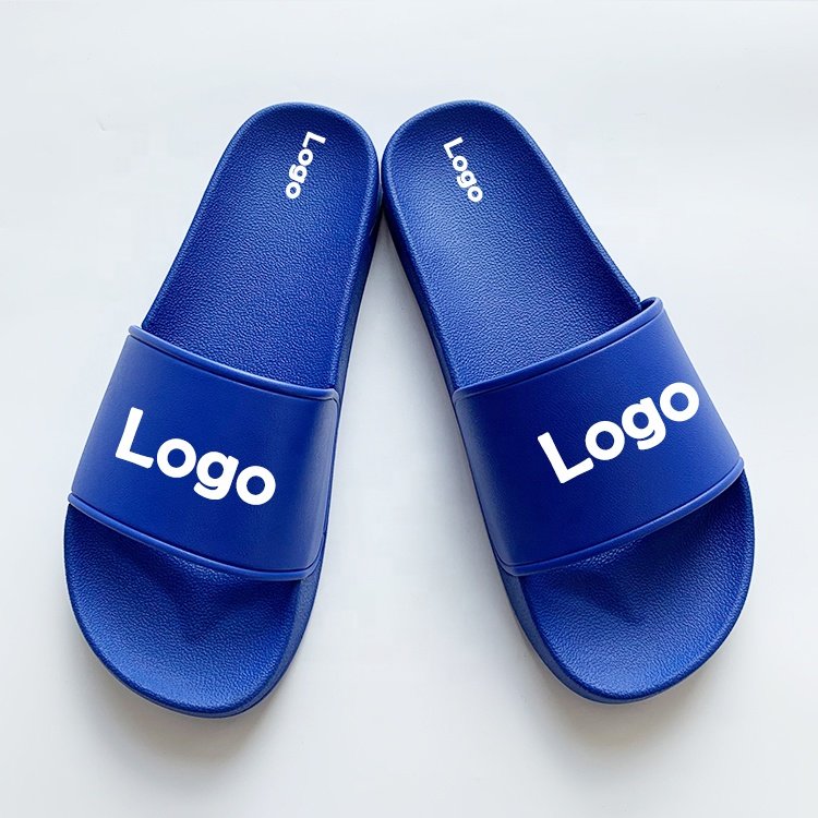 2024 Men's Air Cushion Slides Slippers Custom Outdoor Beach Slippers Design Logo Indoor Slides Slippers For Men